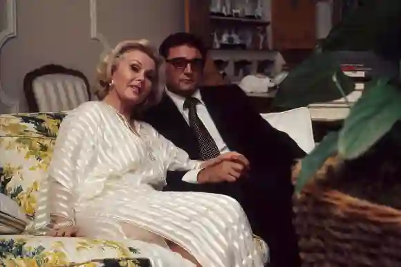 Zsa Zsa Gabor and Michael O'Hara