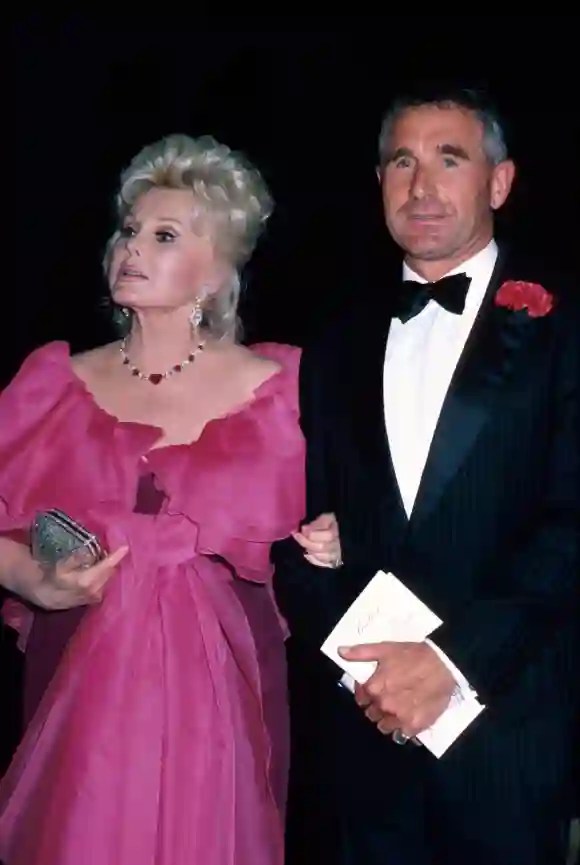 Zsa Zsa Gabor et son mari Frederic von Anhalt