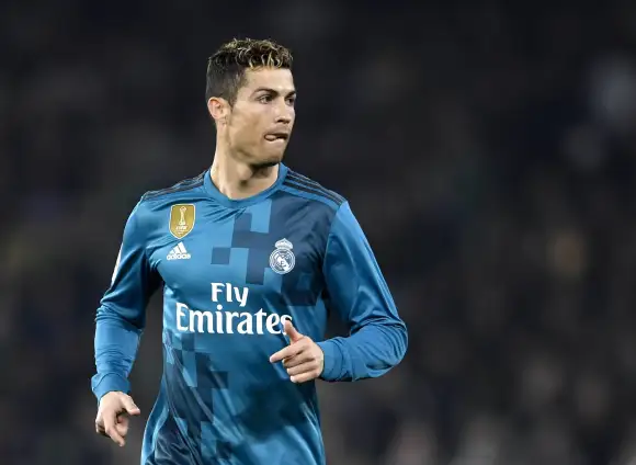 The player Cristiano Ronaldo of the Real Madrid during the football match belonging to League Santan