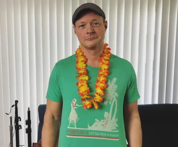 Nate Richert in April 2020