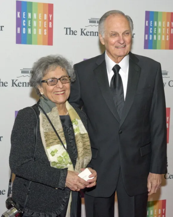 Alan and Arlene Alda