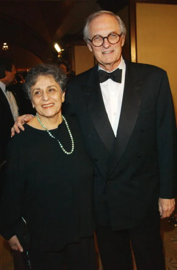 Alan and Arlene Alda