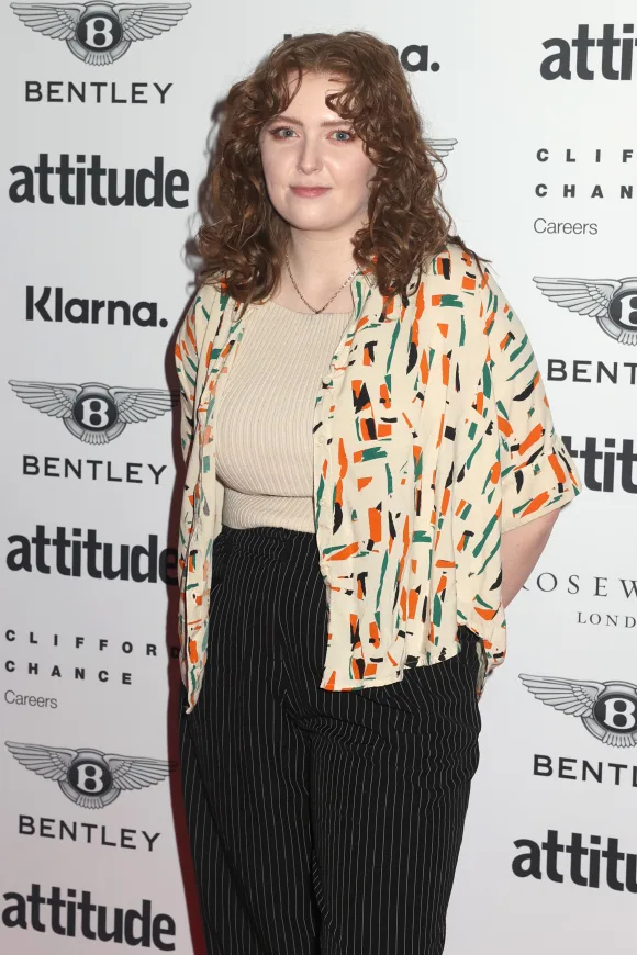 Alice Oseman attends Attitude 101 2023 at The Rosewood Hotel in London. FEBRUARY 10th 2023 PUBLICATIONxINxGERxSUIxAUTxHU