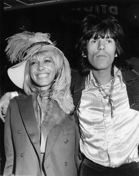 Anita Pallenberg novia de Keith Richards muerta