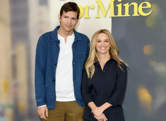 Ashton Kutcher and Reese Witherspoon awkward red carpet photos Your Place or Mine