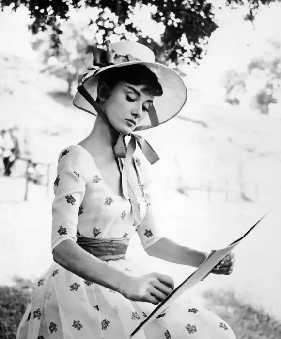 Portrait of Audrey Hepburn