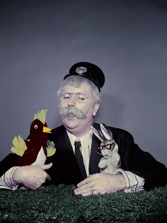 CAPTAIN KANGAROO, Bob Keeshan as Captain Kangaroo (1955), 1955-84 Ref:T4DCAKA EC003 PUBLICATIONxINxGERxSUIxAUTxONLY Copy