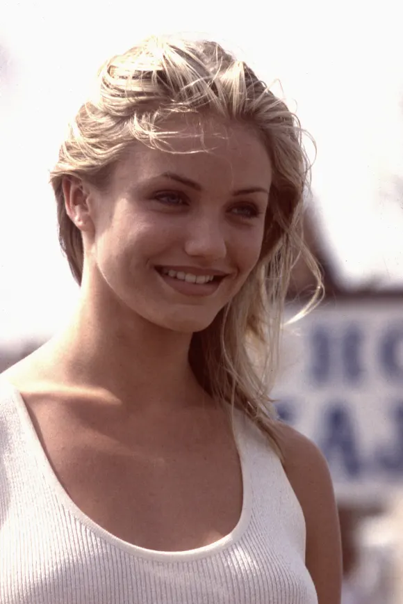 Cameron Diaz in 1994 at the Cannes Film Festival