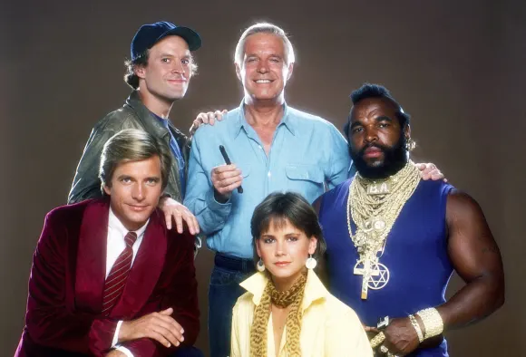 Cast of The A Team Then and now actors stars actresses 2021 2022 where are they TV show series Mr. T George Peppard