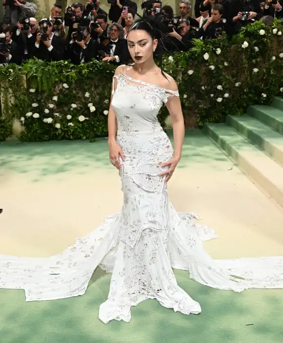 The Met Gala - Sleeping Beauties, Reawakening Fashion Charli XCX arriving at The Met Gala, Sleeping Beauties: Reawakenin