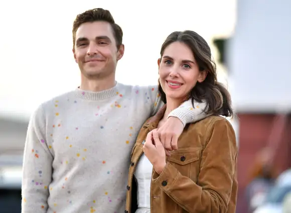 Dave Franco and Alison Brie attend the Los Angeles advanced screening of IFC's "The Rental"