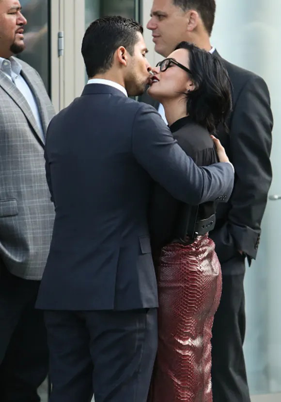 Demi Lovato and Wilmer Valderrama