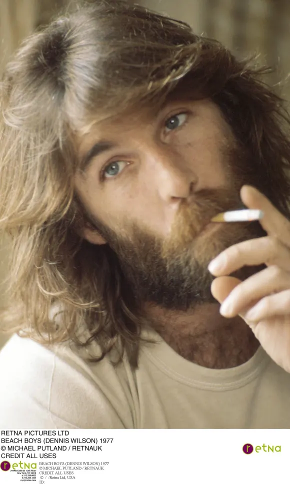 BEACH BOYS (DENNIS WILSON) 1977 MICHAEL PUTLAND / Retna/Photoshot CREDIT ALL USES80 BEACH BOYS (DENNIS WILSON) 1977 MICH
