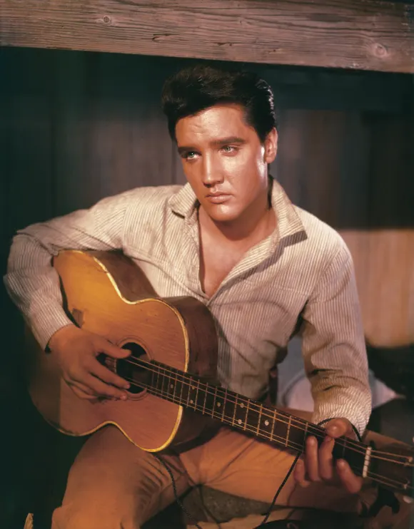 Elvis Presley Guitare Légende musicale