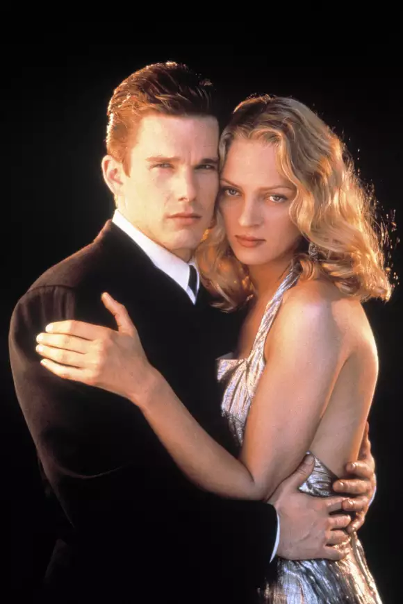 Ethan Hawke and Uma Thurman fell in love on the set of "Gattaca".