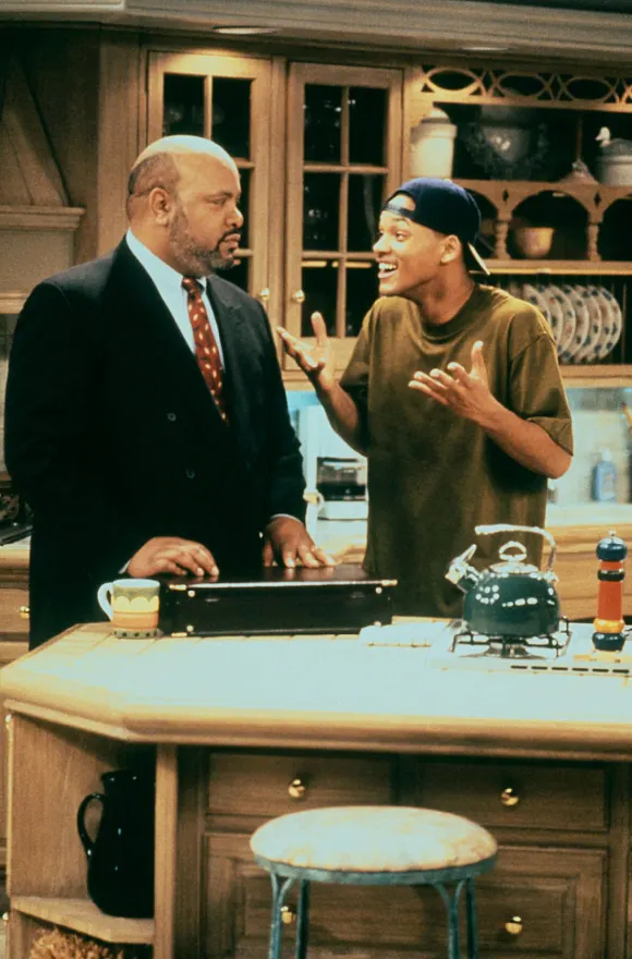 James Avery &amp; Will Smith Personnages : Philip Banks &amp; William Will Smith Télévision : Le prince frais de Bel-Air