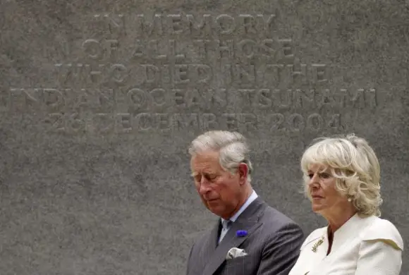 king charles and queen camilla indian tsunami 2004