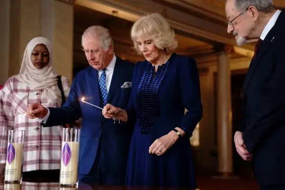Looks of King Charles and Camilla
