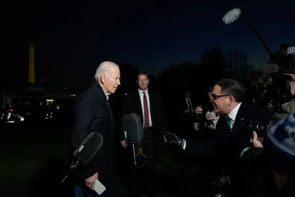 President Biden Returns To The White House