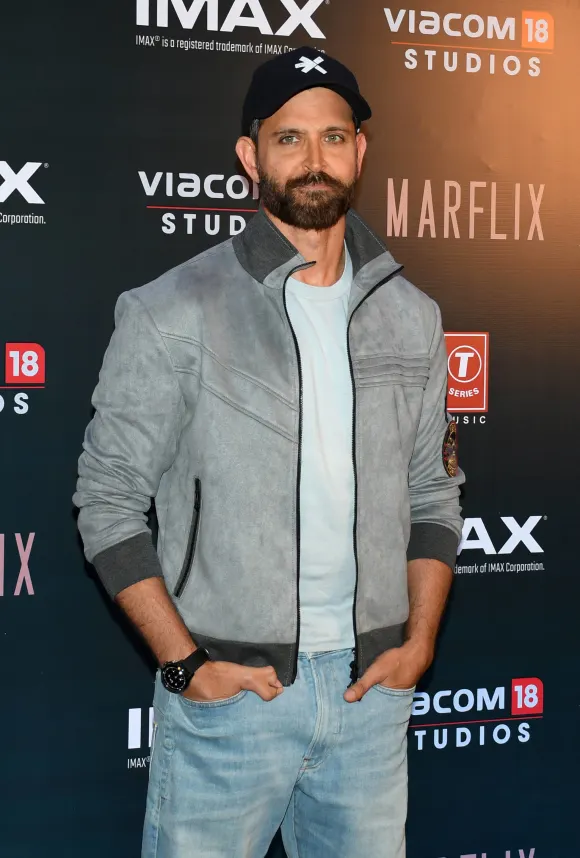 January 23, 2024, Mumbai, Maharashtra, India: Bollywood actor Hrithik Roshan poses for a photo during a promotional even