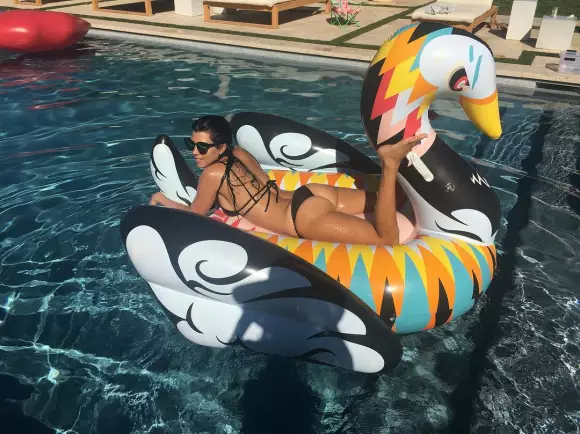 Kourtney Kardashian est très révélatrice