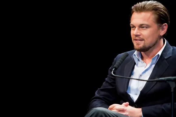 11 mars 2010 Tokyo Japon L'acteur LEONARDO DICAPRIO lors d'une conférence de presse à Tokyo Midotown pour