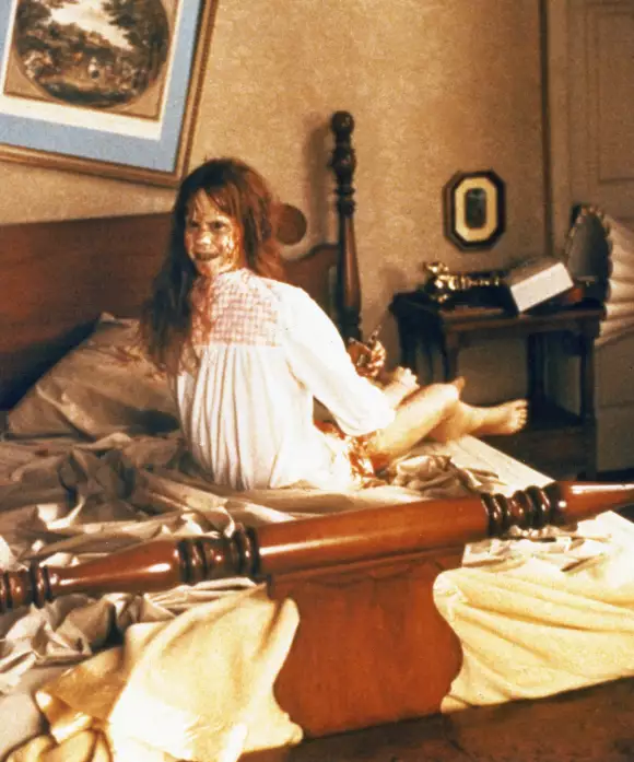Linda Blair interpreta a "Regan Teresa MacNeil" en "El Exorcista"