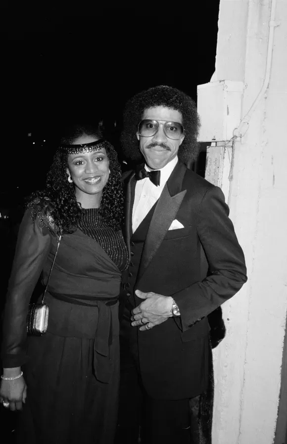 UNITED  STATES  -  JANUARY  01:    Lionel  Richie  and  Brenda  Harvey

DMI/The  LIFE  Picture  Coll