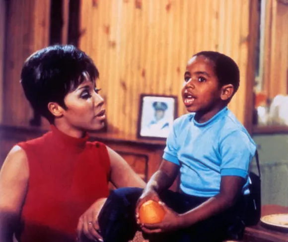 JULIA DIAHANN CARROLL, MARC GEORGE JULIA DIAHANN CARROLL, MARC COPAGE The first tv series to star a black woman . Strict