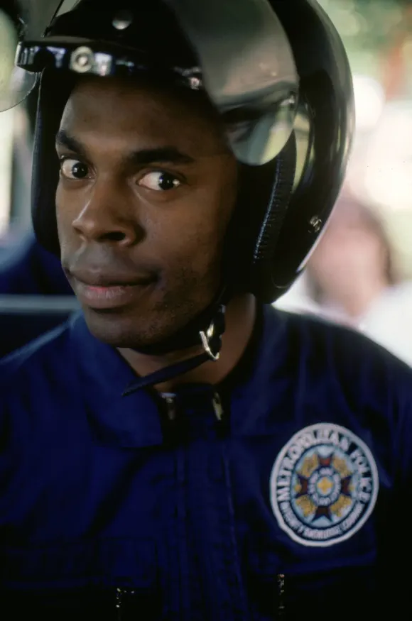 Michael Winslow as "Larvelle Jones" in "Police Academy" (1984)