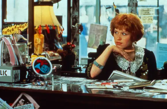 Molly Ringwald alias "Andie" in "Pretty in Pink"
