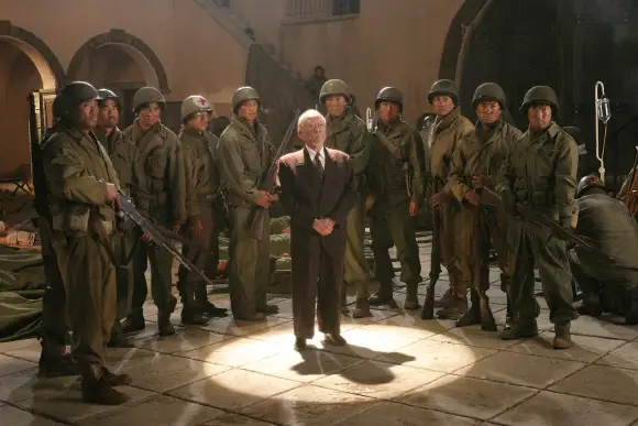 ONLY THE BRAVE, Pat Morita (center), 2006. Indican Pictures /Courtesy Everett Collection Courtesy Everett Collection !AC