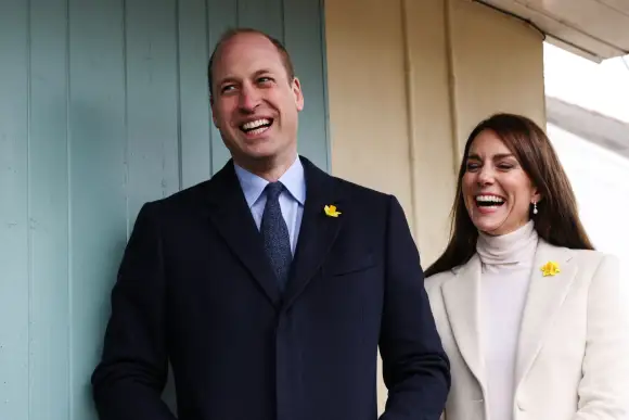 Prince William Princess Kate exercise bikes gym event 2023 photos pictures