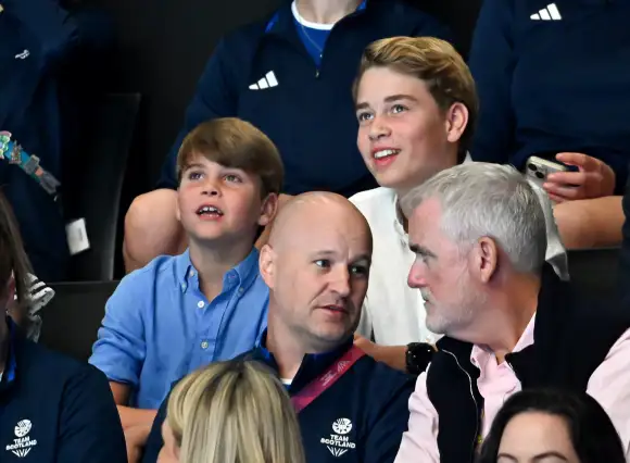 Prince Louis and Prince George