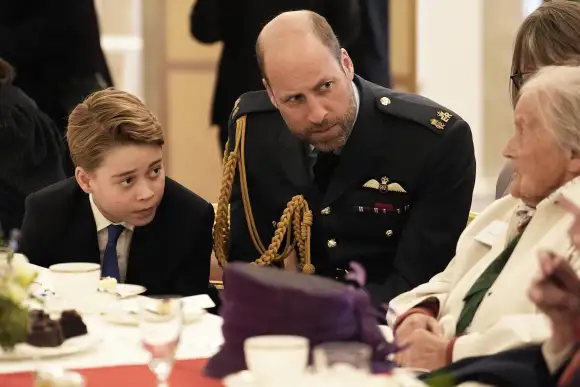 Prince William and Prince George are following in Diana's footsteps