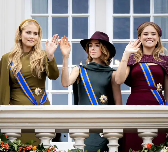 Princess Amalia, Princess Alexia, and Princess Ariane