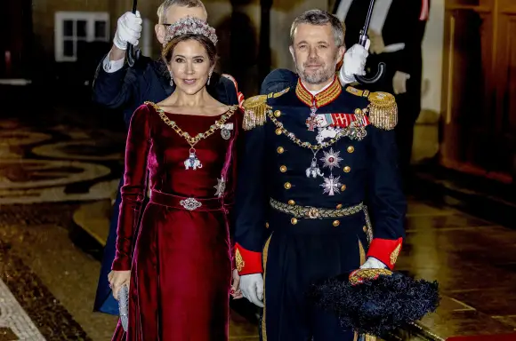 La princesse Mary et le prince Frederik