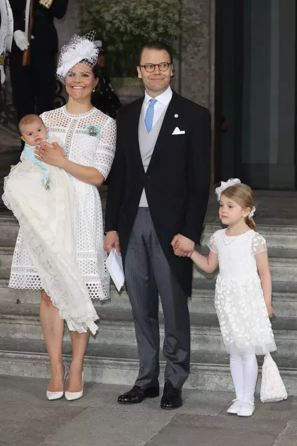 Royal christening: Princess Victoria, Prince Daniel, Princess Estelle and Prince Oscar