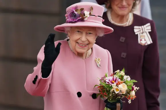 Princess Eugenie and Jack Brooksbank arrive son August christening Queen Elizabeth attends royal family news latest pictures photos 2021 baby son