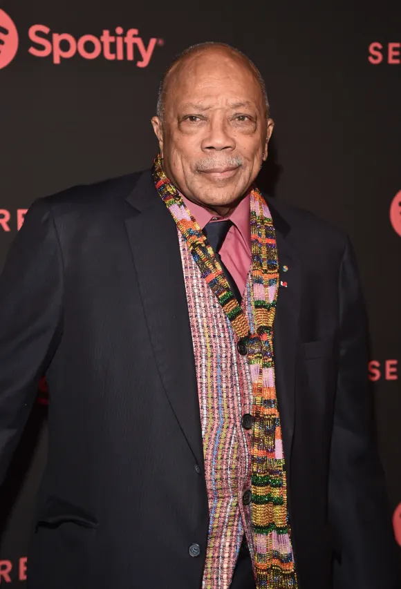 Quincy Jones attends Spotify's Secret Genius Awards.