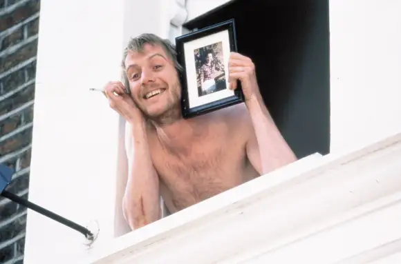 Rhys Ifans as "Spike" in "Notting Hill".