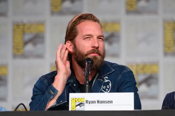 SAN DIEGO, CALIFORNIA - JULY 19: Ryan Hansen attends Hulu's "Veronica Mars" revival panel and world premiere during 2019 Comic-Con International at San Diego Convention Center on July 19, 2019 in San Diego, California.(Photo by Daniel Boczarski/Getty Images for Hulu)
