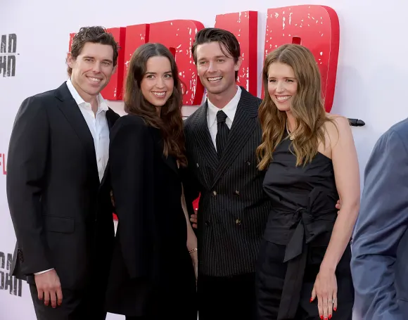 Christina Schwarzenegger, Katherine Schwarzenegger, Patrick Schwarzenegger and Christopher Schwarzenegger