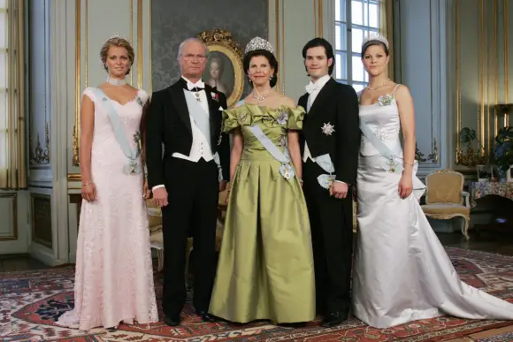 Swedish royal family line of succession to the throne Sweden royals heir King Queen future Carl Gustaf Silvia