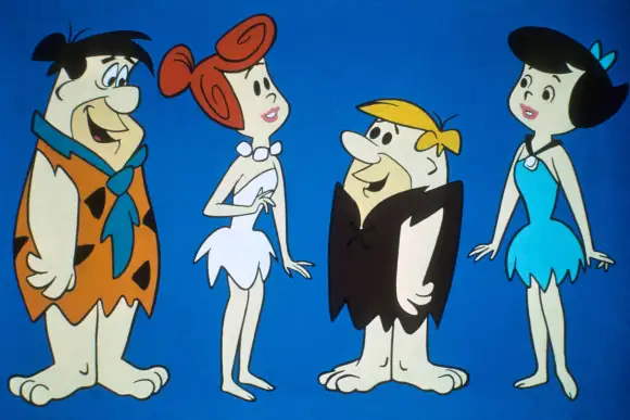 TV Neighbors: These Are The Very Best -  Barney Wilma Fred Betty TV shows series neighbours