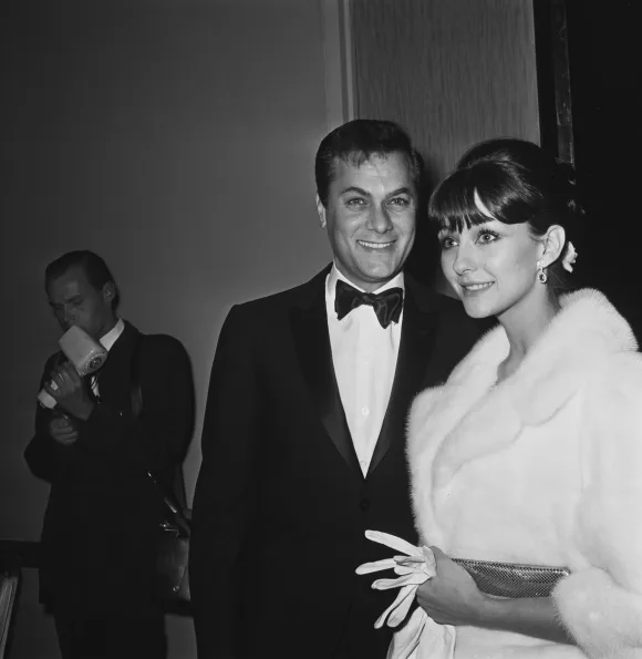 Tony Curtis and Christine Kaufmann were married for five years