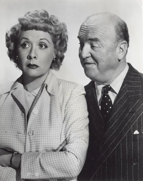 Vivian Vance and William Frawley in 'I Love Lucy'