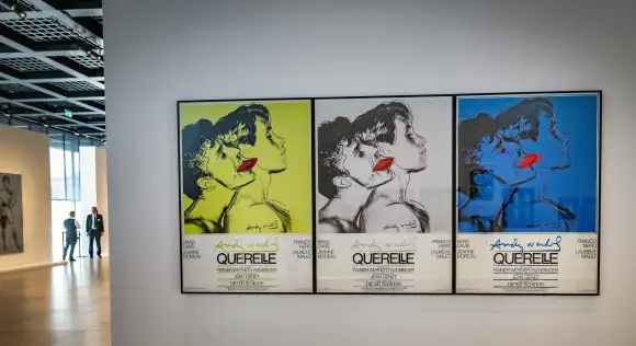 Berlin Tiergarten; Kulturforum Neue Nationalgalerie; Ausstellung: Andy Warhol - Velvet Rage and Beauty - 25.06.2024 Foto