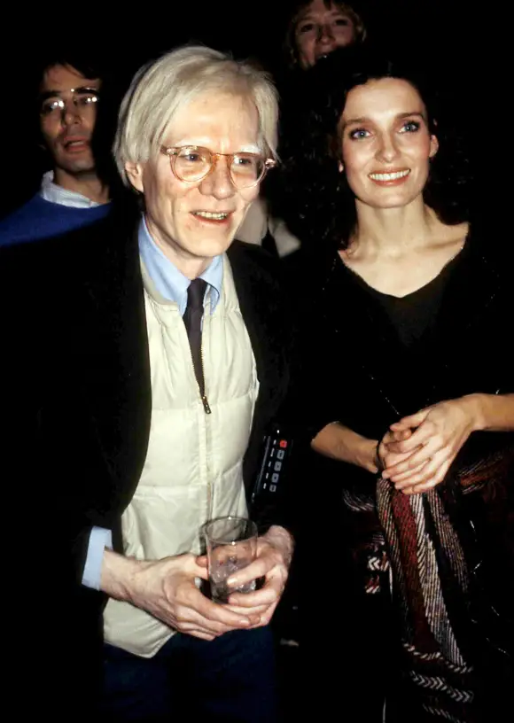 Andy Warhol, Margaret Trudeau 1978. Photo by Adam Scull/PHOTOlink/Courtesy Everett Collection (Andy Warhol Margaret Trud