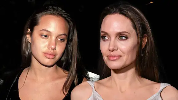 Angelina Jolie Then and Now